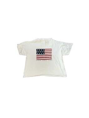 Vintage Allen Allen USA American Flag Graphic T-Shirt